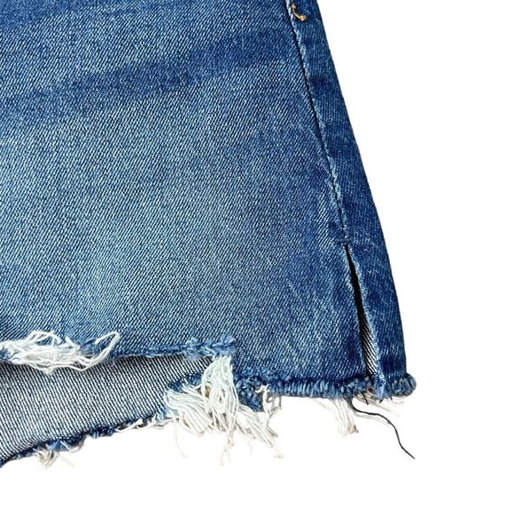 Abercrombie & Fitch Jean Shorts The Cutoff Short High Rise Demin‎ NWT Size 33 - Picture 5 of 10